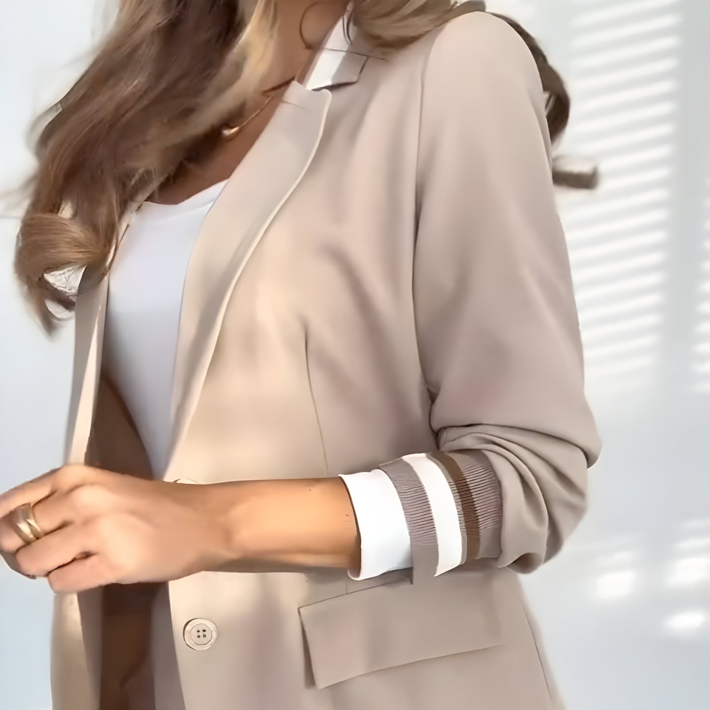Antoinette™ | Elegancki zestaw w paski