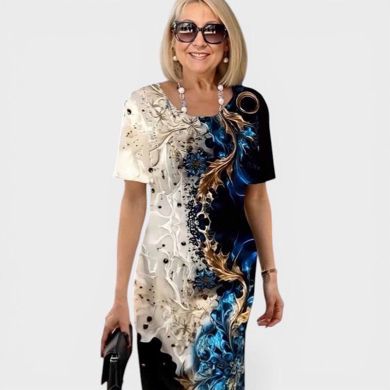 Marta™ | Vestido estampado cómodo