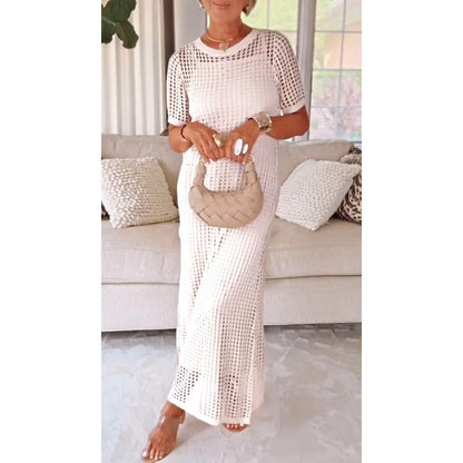 Bethany™ Cut-Out Long Maxi Dress with Free Inner Dress
