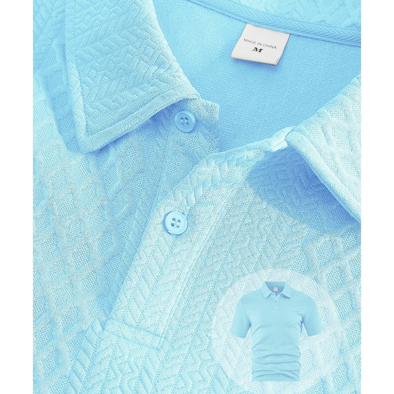 Marro | Stilvolles Herren-Set mit Poloshirt und Kordel-Shorts