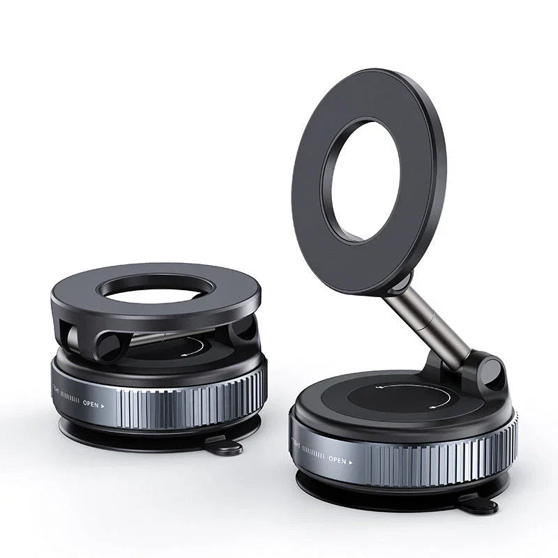 TelGrip™ Pro – Supporto Magnetico Pieghevole per Telefono con Rotazione a 360°