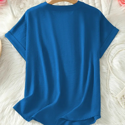 Sylmira - Blouse Ample Élégante à Col V