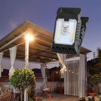 Solar Außenleuchte Clip, LED mit Bewegungsmelder