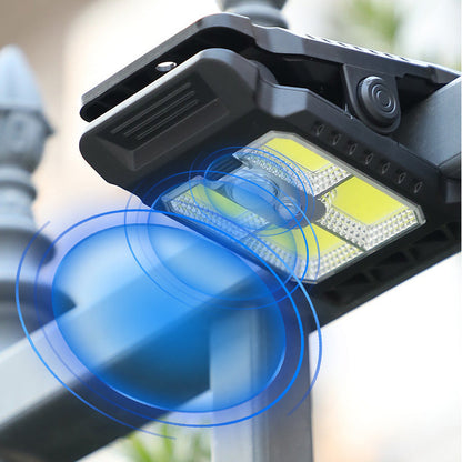 Solar Außenleuchte Clip, LED mit Bewegungsmelder