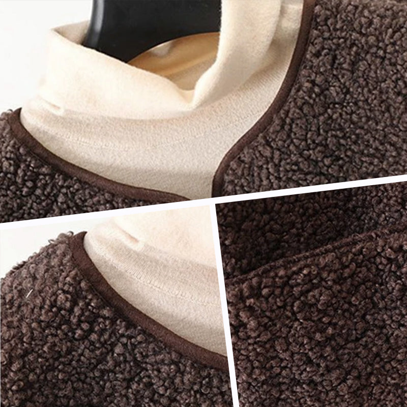 Lizzy | Women's Autumn Button-down Short Warm Vest