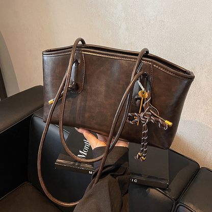 Sepanie | Elegante Schultertasche mit weichem Vintage-Look