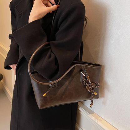 Sepanie | Elegante Schultertasche mit weichem Vintage-Look