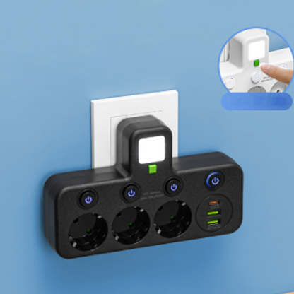 Daan™ | Slimme Stekkerdoos met USB-Poorten
