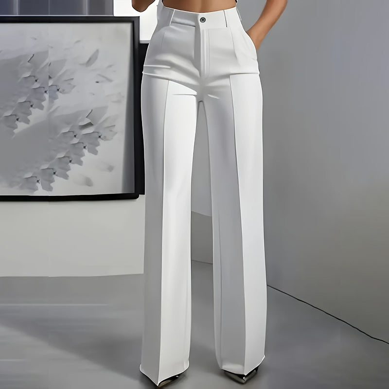 Sofia - Pantalón de vestir para mujer de cintura alta