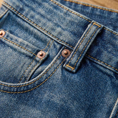 Paula – Jean taille haute à jambe large