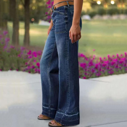 Aurevia™ -  Jean Large Style Vintage Femme