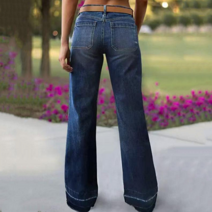 Aurevia™ -  Jean Large Style Vintage Femme
