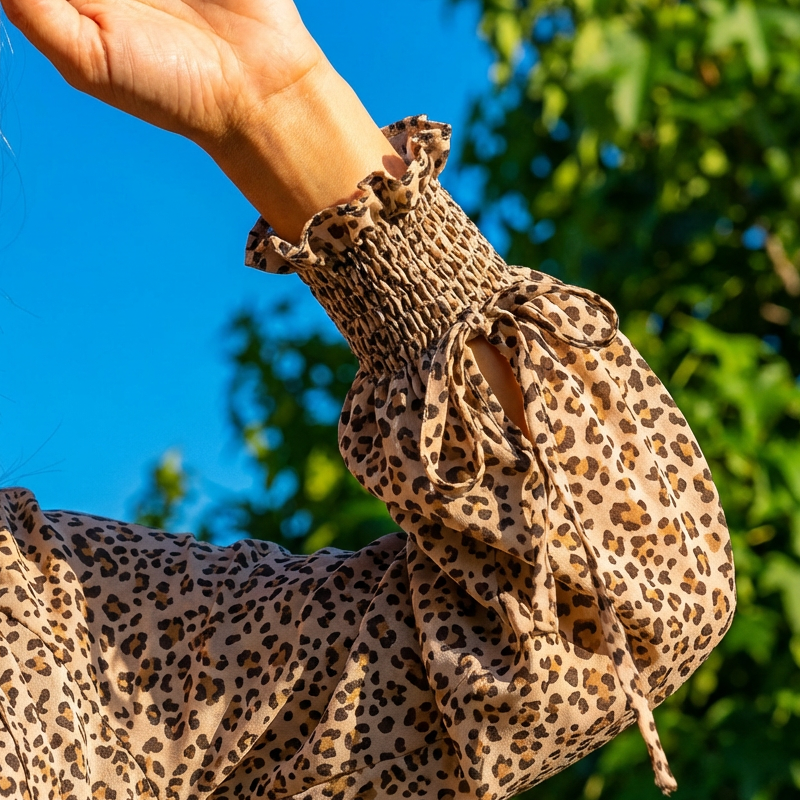 Reffa | Trendiges Minikleid mit Rüschen-Details