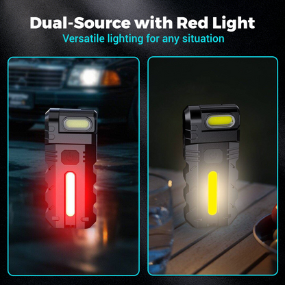 💥LED-Arbeitsleuchte mit 180° drehbarem Kopf