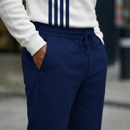 Donny | Trainingsanzug mit Quarter-Zip & Grafikdesign