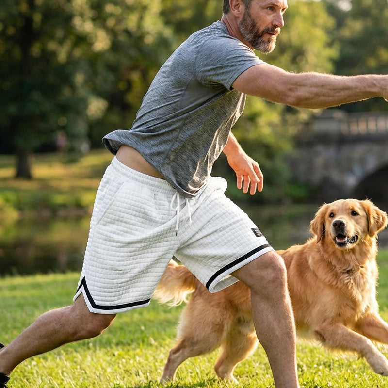 Vaelin | Casual herenshorts met trekkoord – Sportieve, lichtgewicht zomershorts