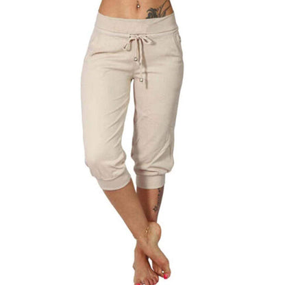 Jepha | Stilvolle Capri-Sweatpants mit elastischem Sitz