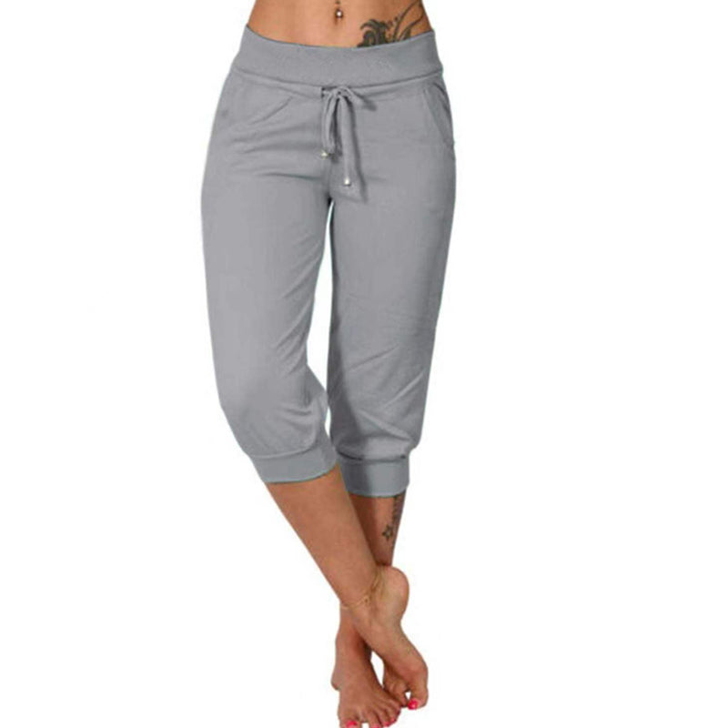Jepha | Stilvolle Capri-Sweatpants mit elastischem Sitz