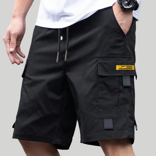 Heren cargo shorts met utility-stijl