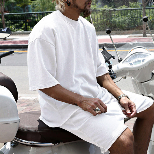 Hein Sport-Sets – Essential Sommer Set Herren – Oversized T-Shirt & Shorts