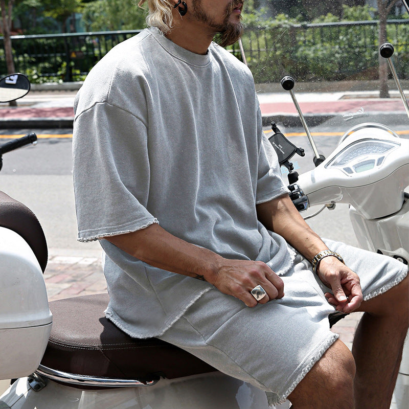 Hein Sport-Sets – Essential Sommer Set Herren – Oversized T-Shirt & Shorts