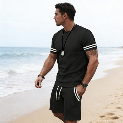 Eliano | Sportliches 2-teiliges Set mit T-Shirt und Shorts