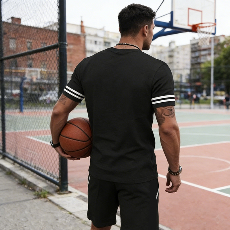 Eliano | Sportliches 2-teiliges Set mit T-Shirt und Shorts