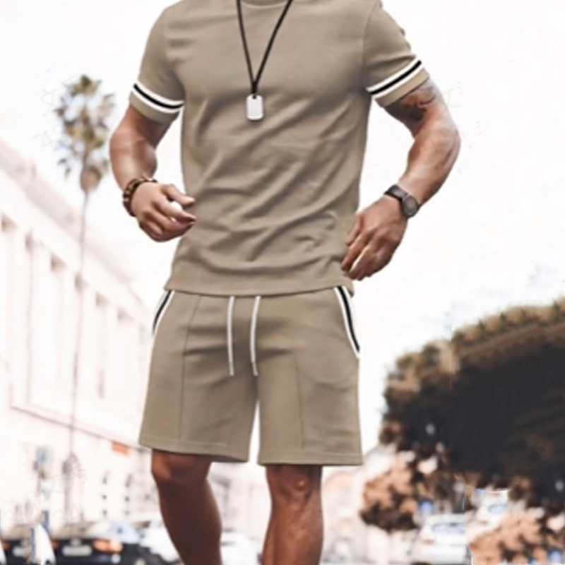 Eliano | Sportliches 2-teiliges Set mit T-Shirt und Shorts