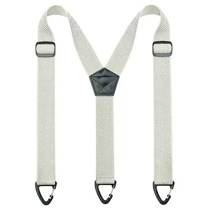 Hosenträger Herren mit Hakenclips – X-Back und Y-Form verstellbar -    Zorenza