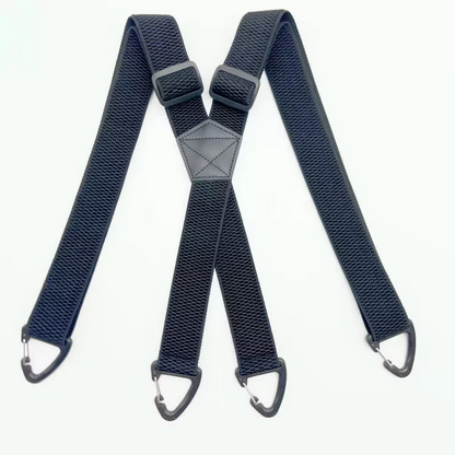 Hosenträger Herren mit Hakenclips – X-Back und Y-Form verstellbar -    Zorenza