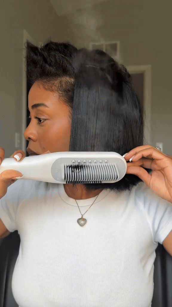 SteamLine Pro™ - Cheveux lisses comme au salon en 10 minutes, sans chaleur