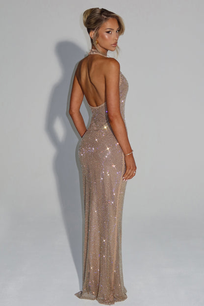 Starla Maxi Dress - Gold Dress Babyboo Fashion Premium Exclusive Design