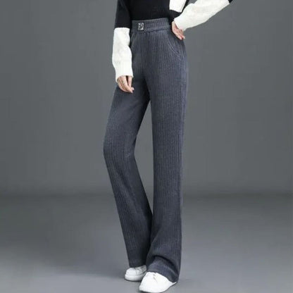 Rufina Spada™ Warm trousers with elasticated waist