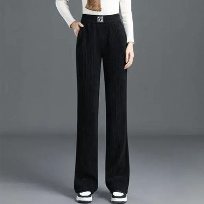 Rufina Spada™ Warm trousers with elasticated waist