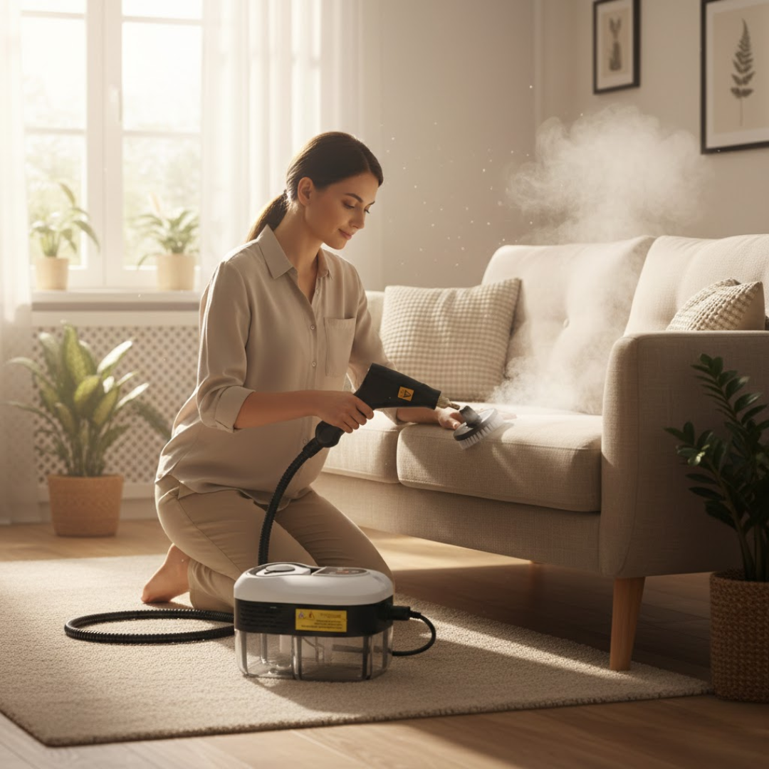 Wysokociśnieniow Parowa Myjka 2500 W | Przenośna Głębokie Czyszczenie