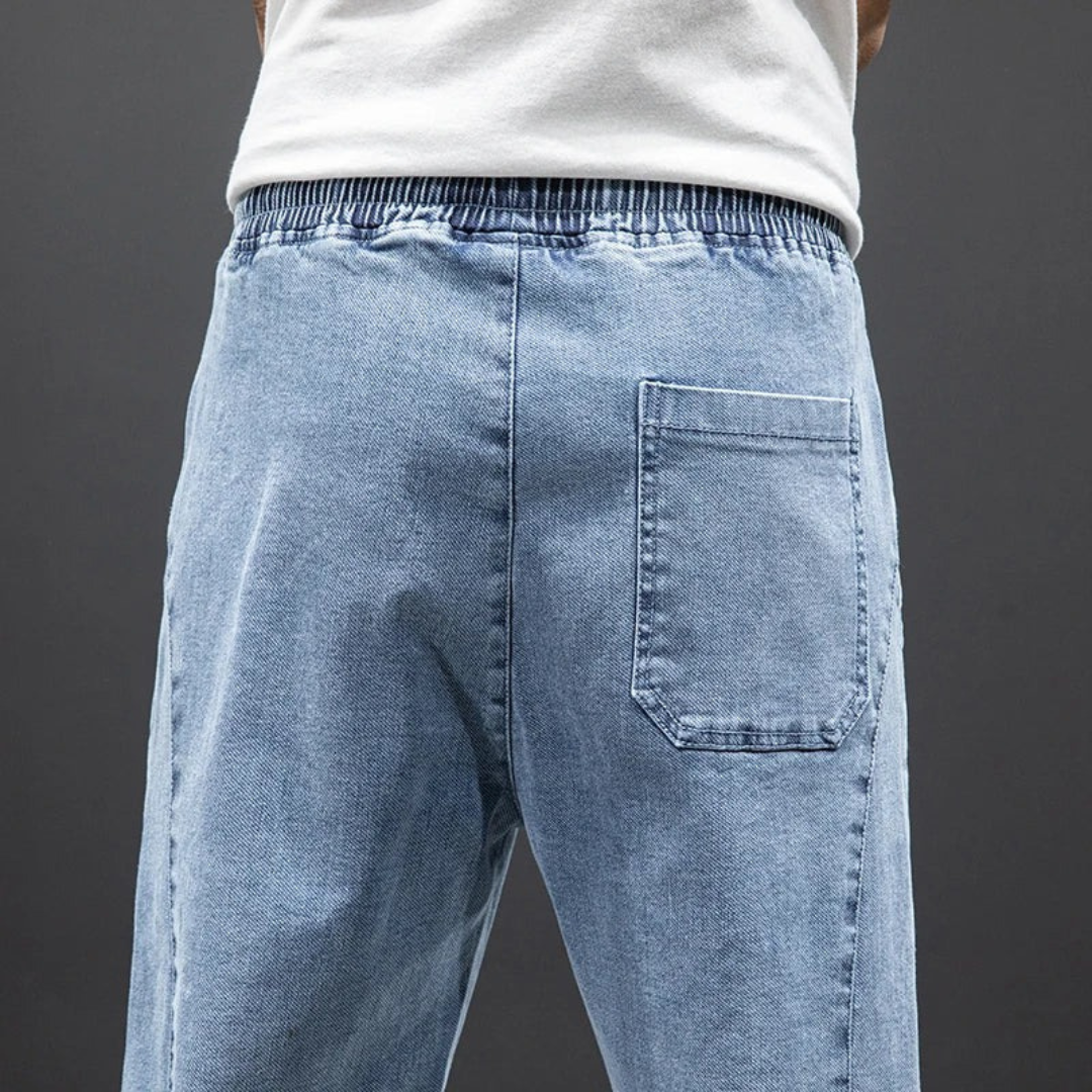 Stefan | Herren Jogger Jeans Mit Kordelzug