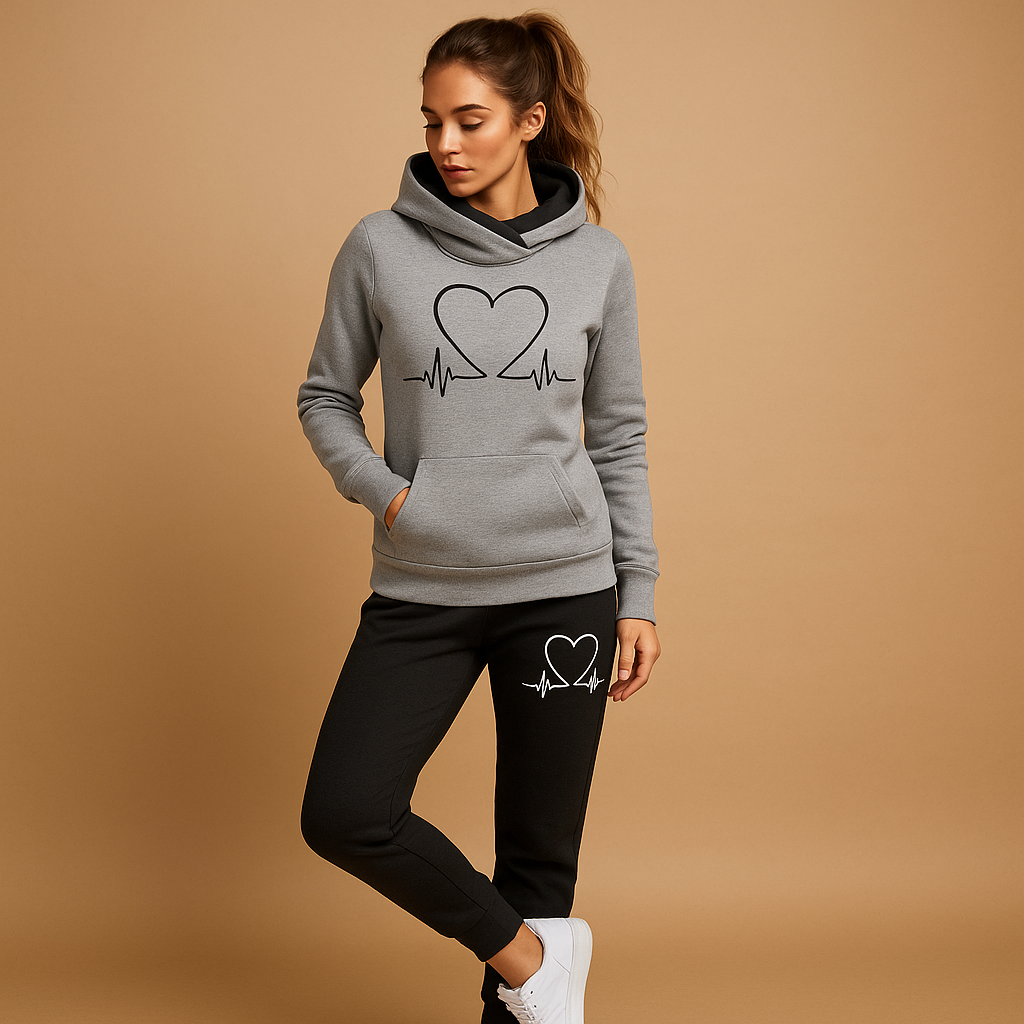 Ensemble Jogging Élégant Femme Confortable Urbain Automne | Clara 3