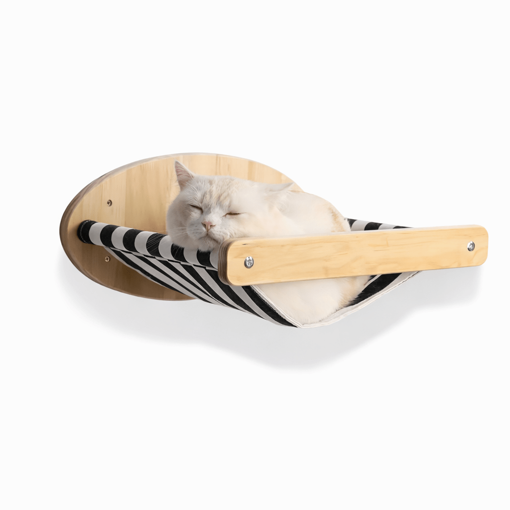 Striped Cat Hammock - Sweetypaws Catwall Elements - Sweetypaws.com