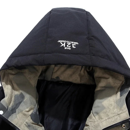 Stylish Padded Men's Winter Jacket - Milo-Black-XS-State of Style