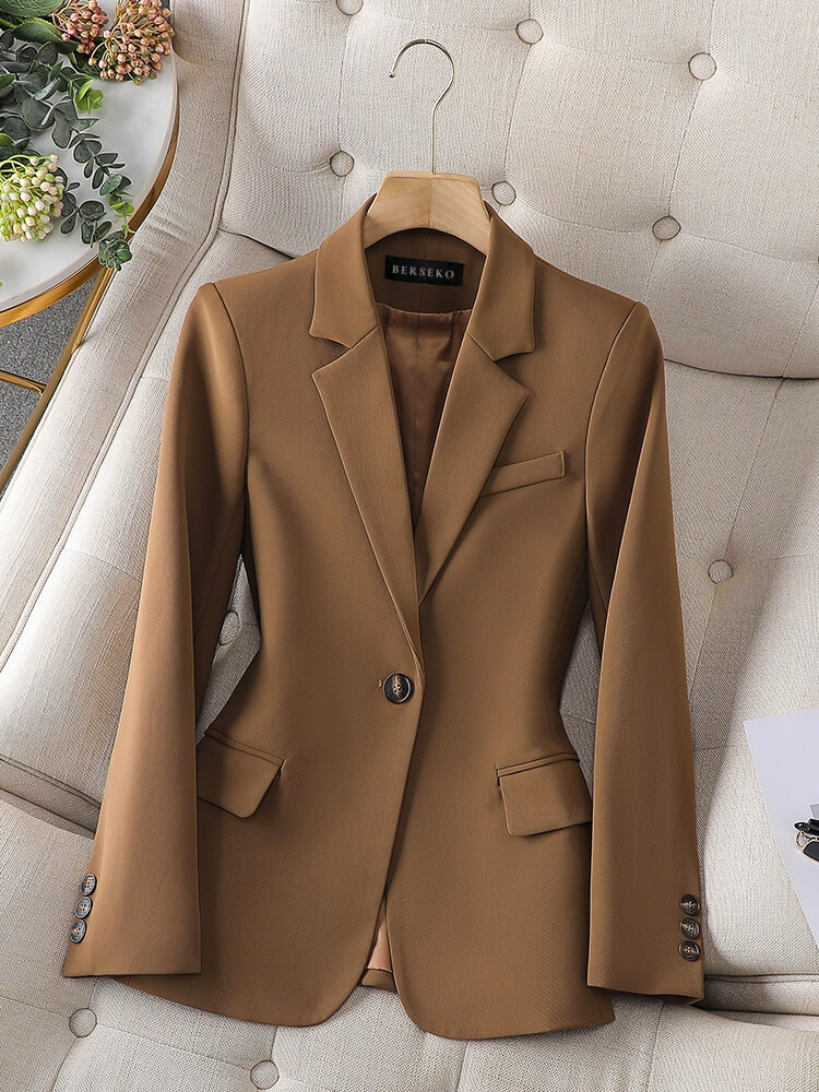 Stylish Women's Blazer - Carmen-Brown-S-Nora Luxe