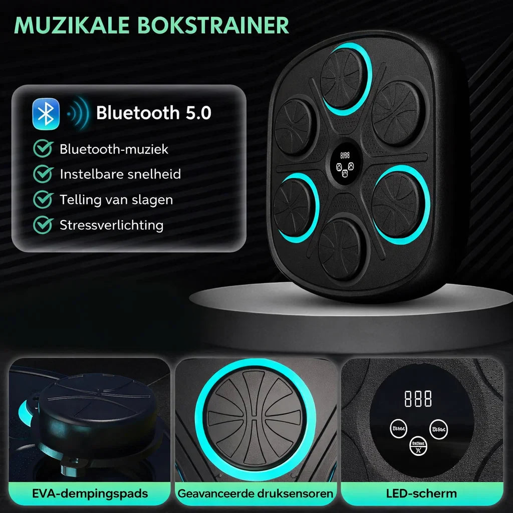 MusicPunch™ – Train, Ontlaad & Boost je Energie op Muziek