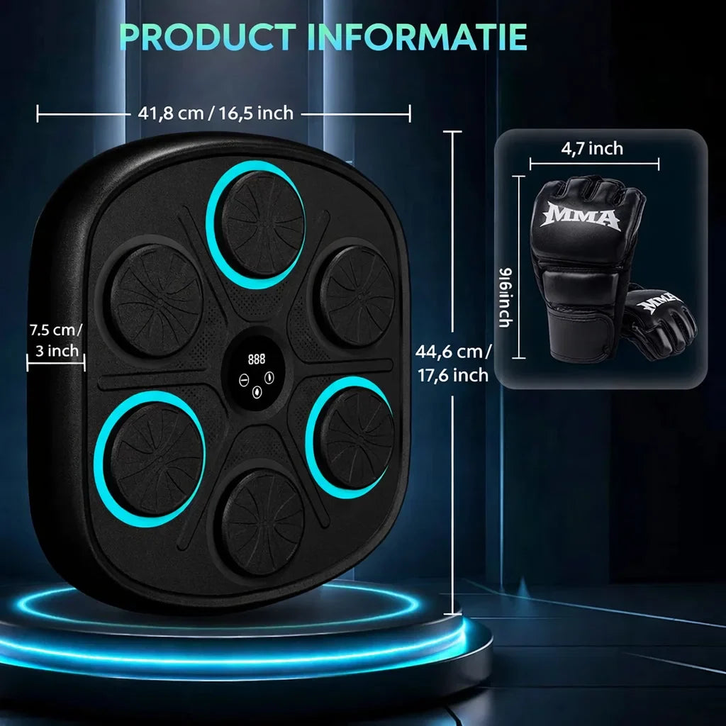 MusicPunch™ – Train, Ontlaad & Boost je Energie op Muziek
