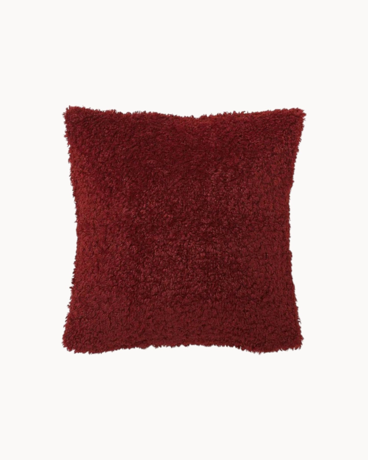 Cozy Teddy Cushion Cover – Plush & Fluffy Comfort