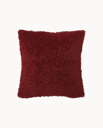Cozy Teddy Cushion Cover – Plush & Fluffy Comfort