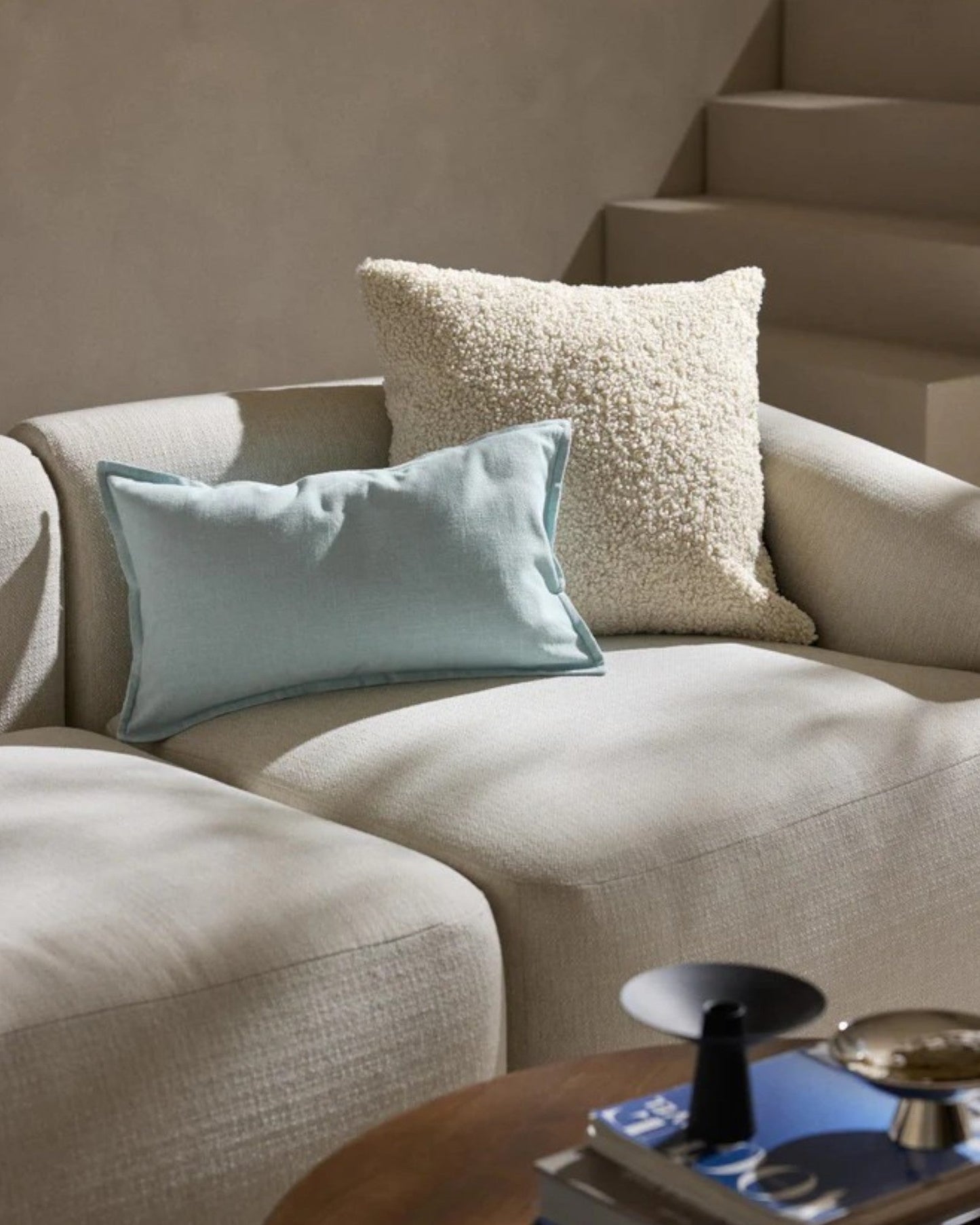 Cozy Teddy Cushion Cover – Plush & Fluffy Comfort
