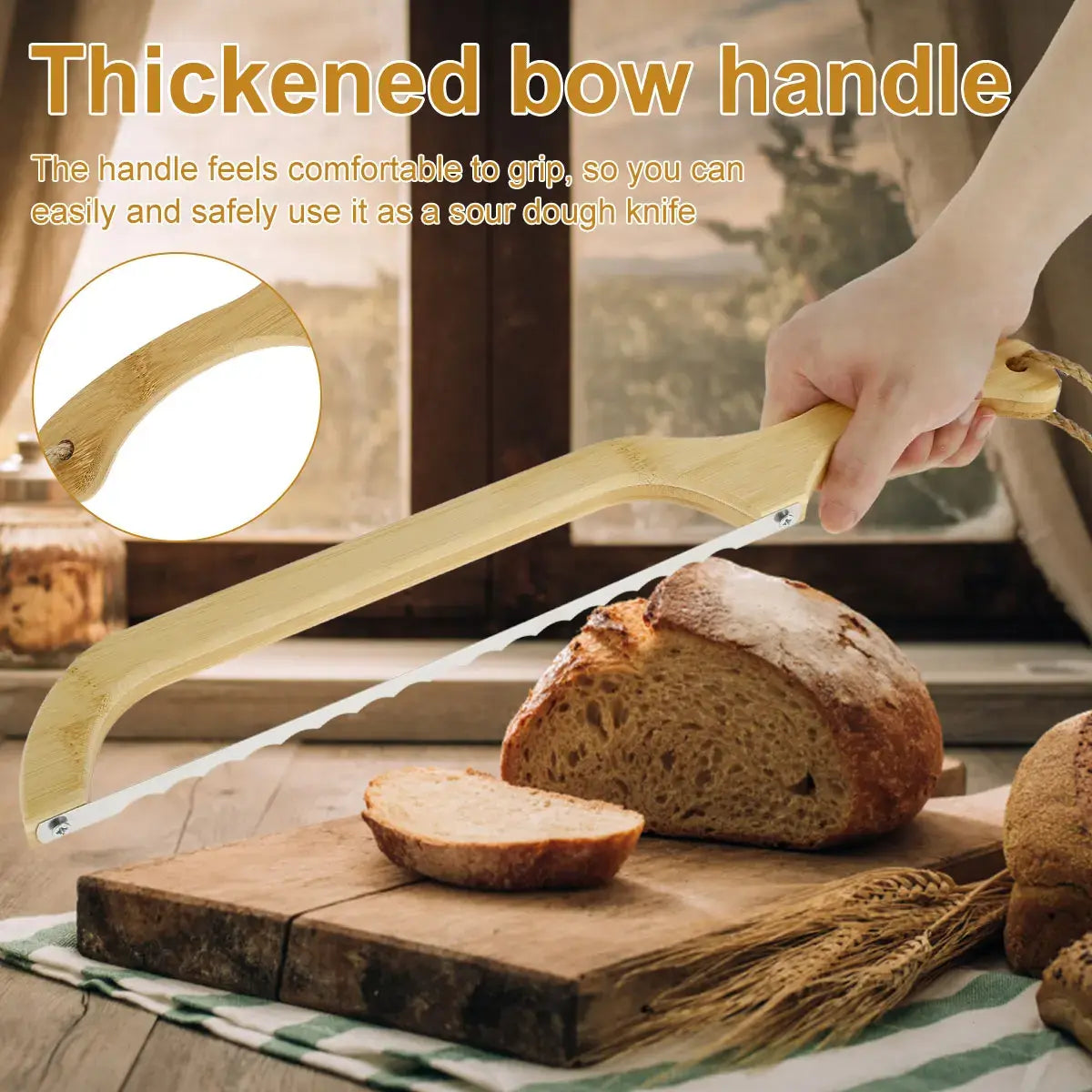 The Ultimate Bread Knife for Perfect Slicing - BreadMaster-Nora Luxe