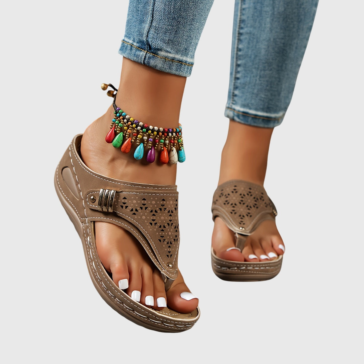 Women's Platform Ankle Strap Sandals