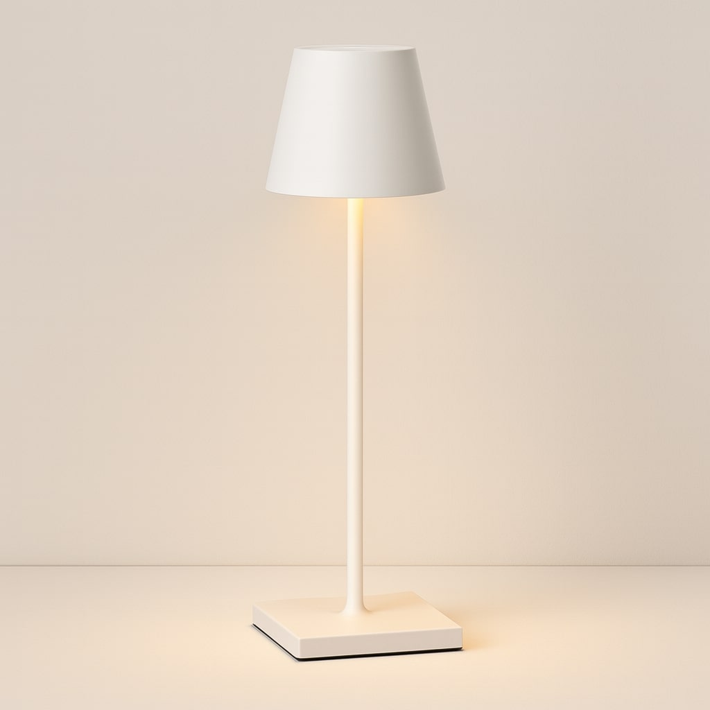 Kabellose LED-Tischlampe mit Touch-Dimmer – ohne Kabel, pure Atmosphäre Zorenza