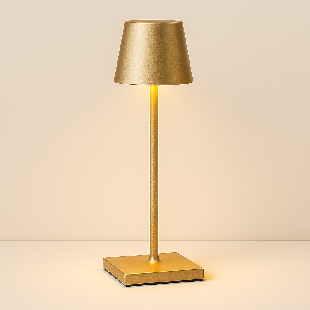 Kabellose LED-Tischlampe mit Touch-Dimmer – ohne Kabel, pure Atmosphäre Zorenza