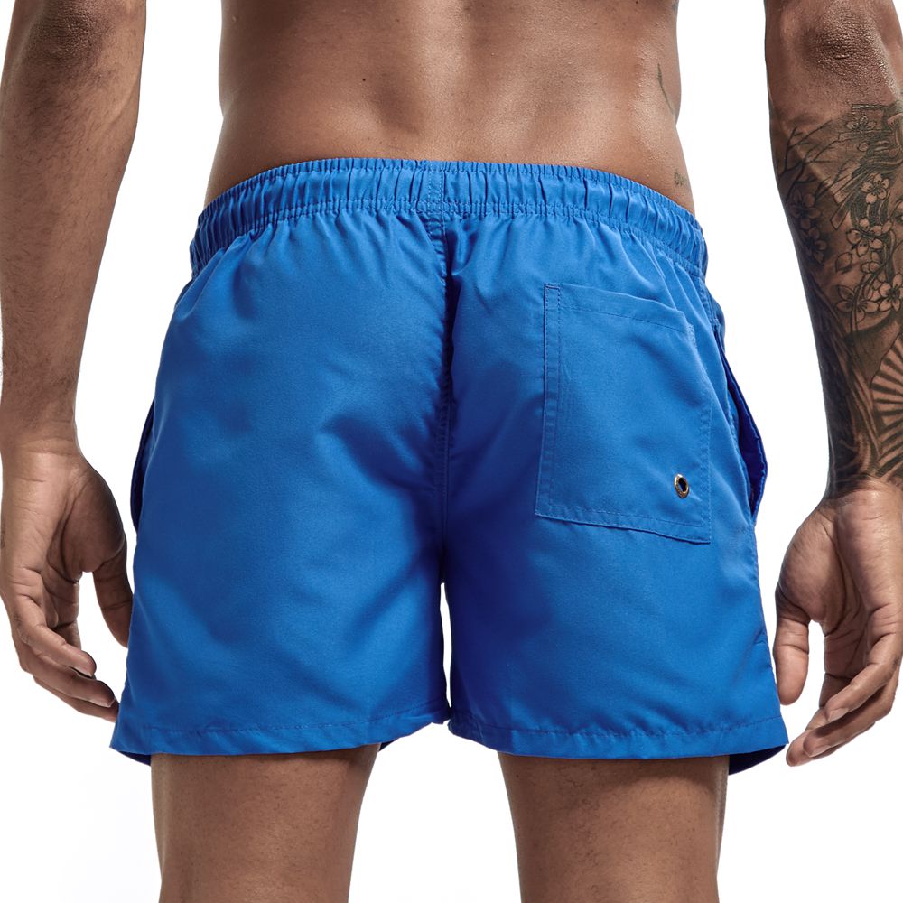 Men’s Swim Shorts Polyester Lightweight Drawstring Summer